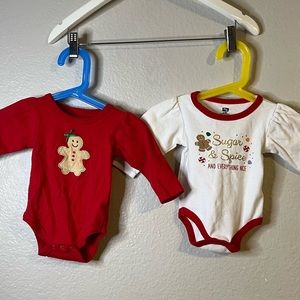 HB Hudson Baby Girl Christmas Long sleeves 0-3 months